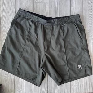 Born Primitive Mens XL Training Shorts Olive Green CrossFit Gym CrossFit Workout